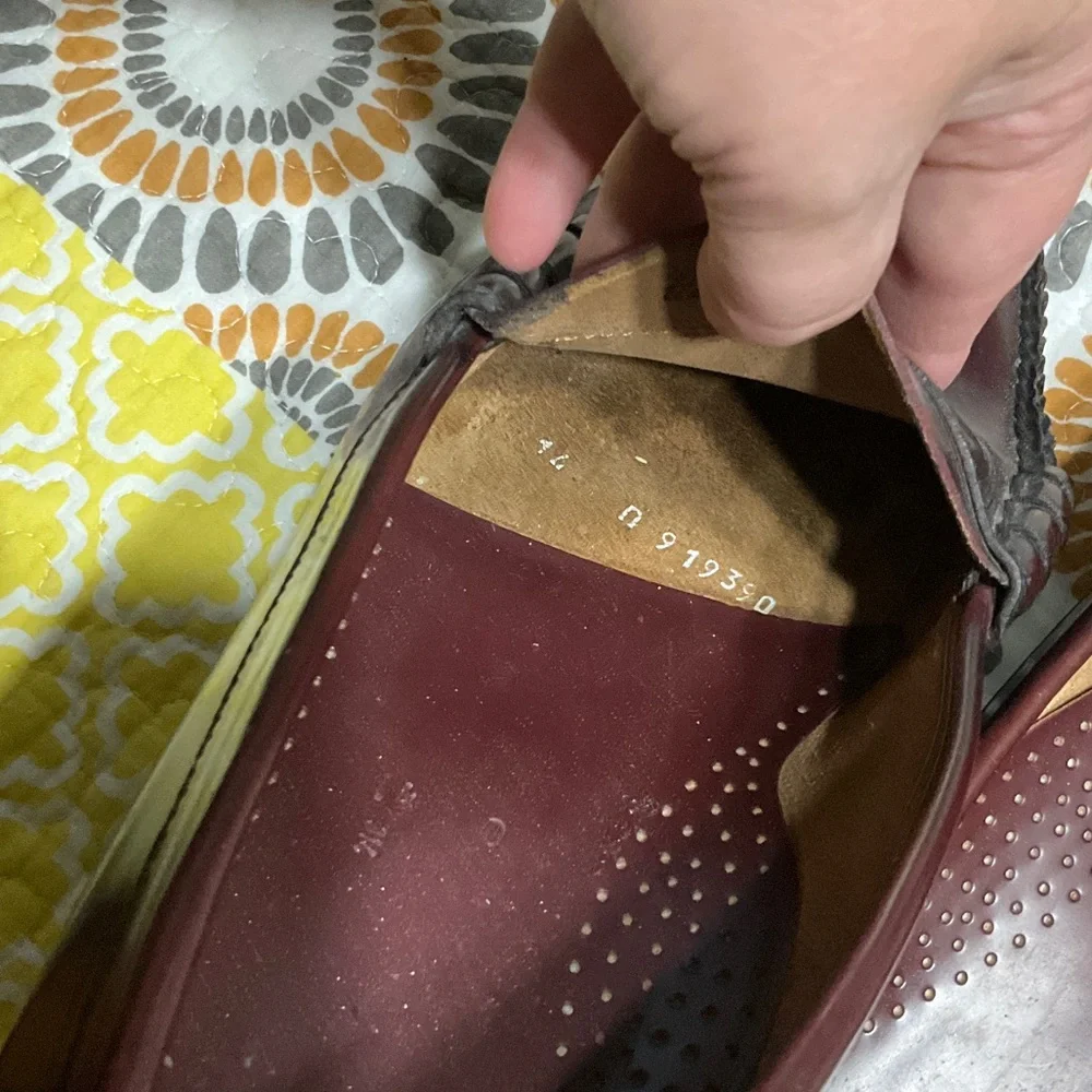 L.L. Bean Men's Penny Loafers in Deep Wine